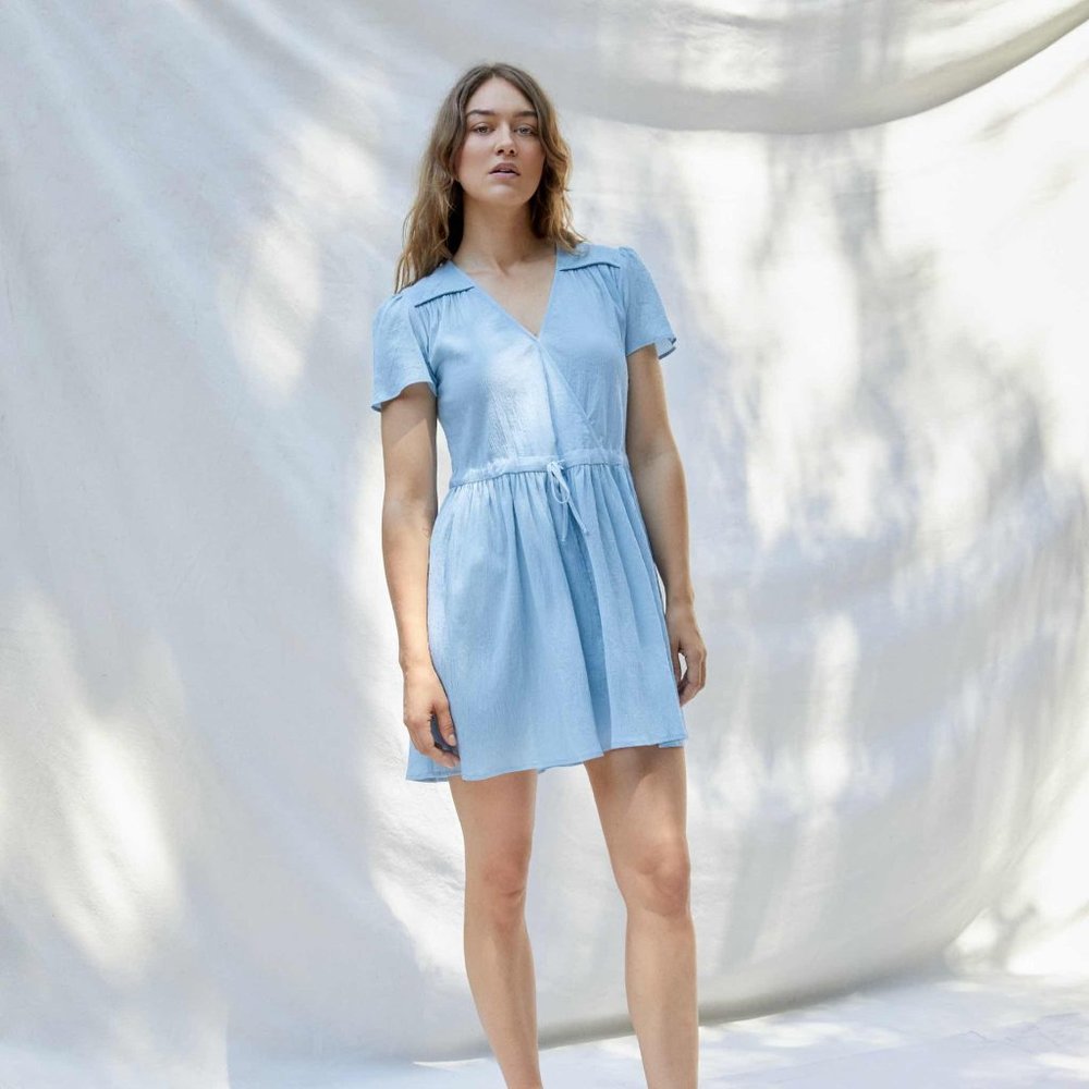 Christy Dawn Donna Dress in Coast Blue, Size XS